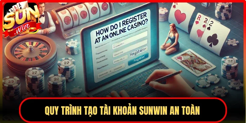 Quy trình tạo tài khoản Sunwin an toàn